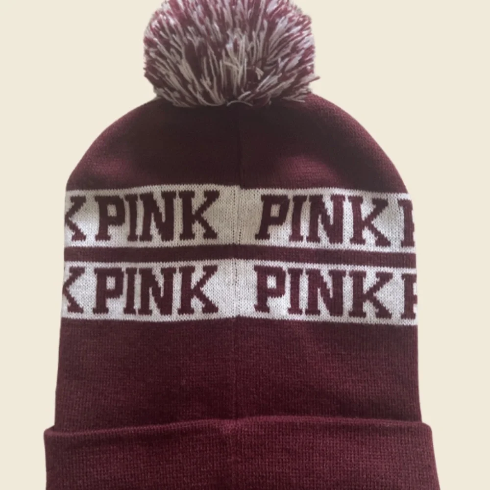 Victoria’s Secret PINK Winter Beanie Pom Pom Hat - Picture 2 of 3